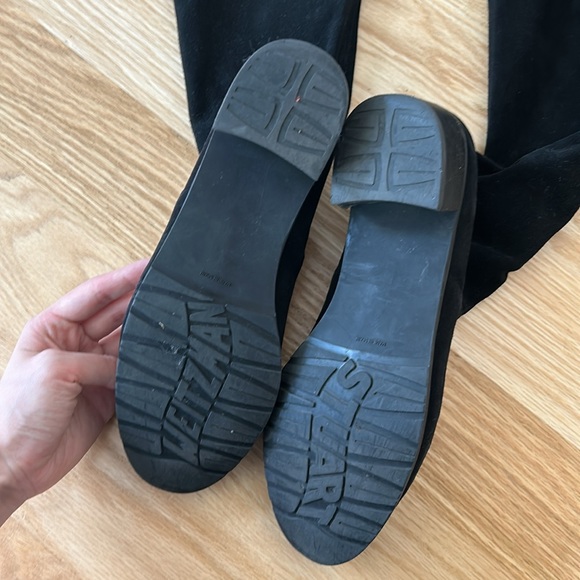 RARE FIND - Stuart Weitzman Suede Midland Booths (like new) - Picture 7 of 8